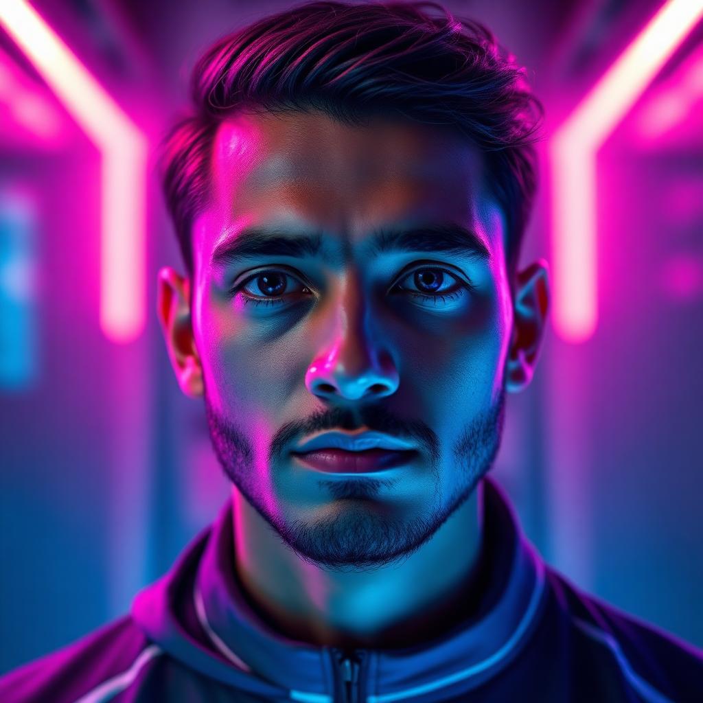 Neon Portrait Series
